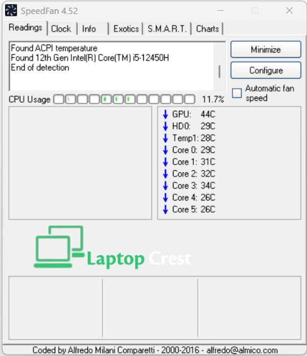 Fan Speed Software